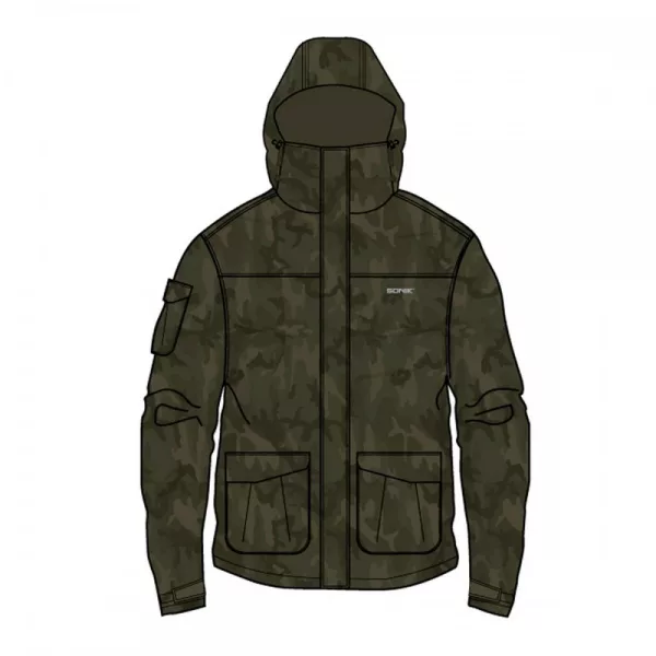 Sonik Lehká bunda Camo 2XL