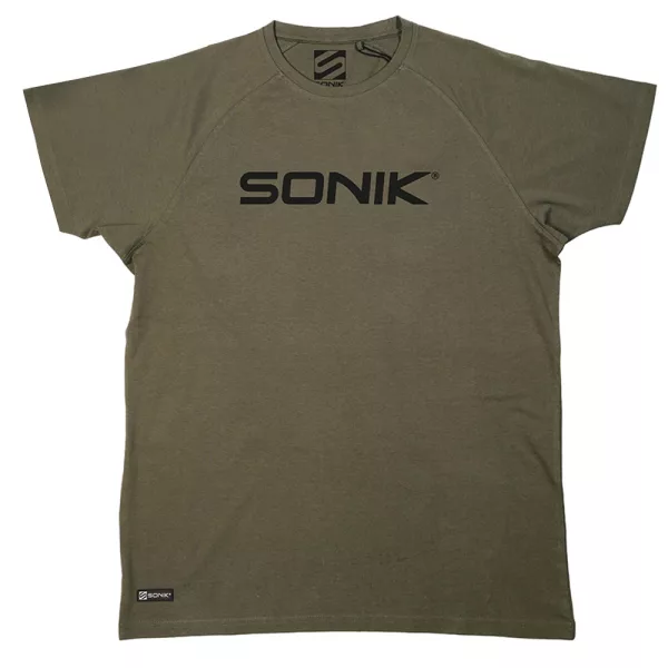 Sonik Raglan Zelené Tričko M