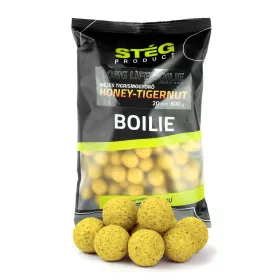   Stég Long Life Boilie 20mm Med-Tygrý ořech Krmné boilie 800gr