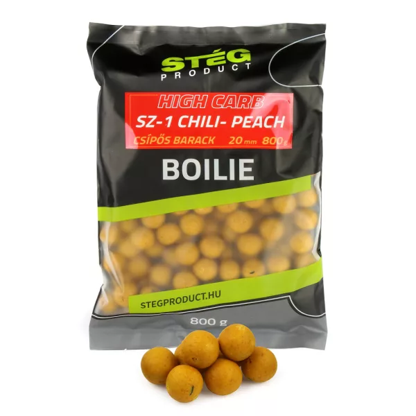 Stég Carb Bojle Řada SZ-1 Chilli-Meruňka 20mm 800g