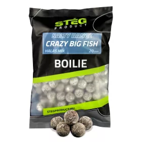   Stég Slaná Bojle Řada - Crazy Big Fish Rybí mix 20mm 800g