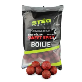 Stég Soluble Boilie Sweet Spicy 24mm Krmná boilie 800gr