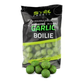Stég Soluble Boilie Garlic 24mm Krmná boilie 800gr