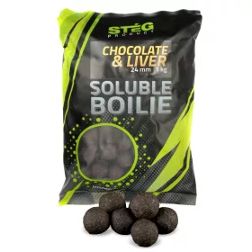 Stég Product Rozpustná Bojle 24mm Čokoláda-Játra 1kg