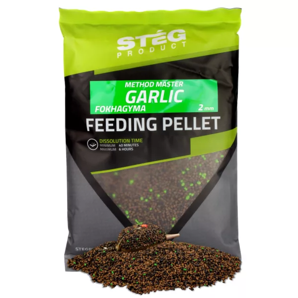 Stég Krmný pelet 2mm Česnek 800g