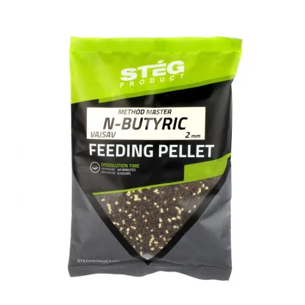 Stég Feeding Máslová Kyselina 2mm 800gr Krmný pelet