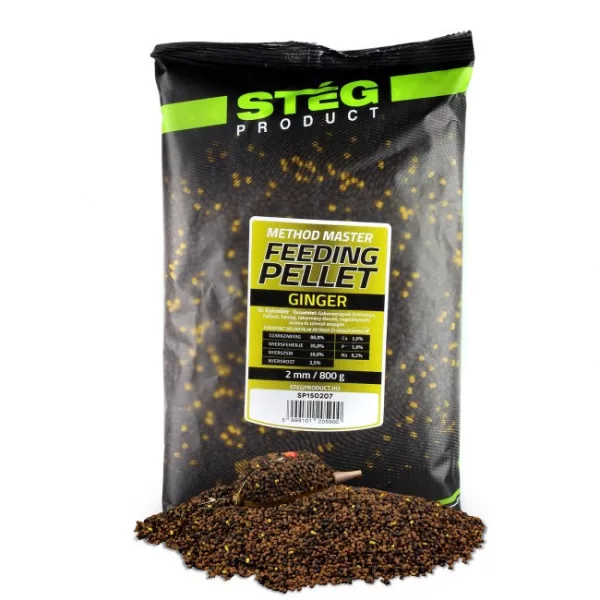 Stég Feeding Zázvor 2mm 800gr Krmný pelet