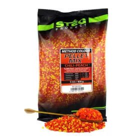 Stég Chilli-meruňka 3mm Pellet Mix 800gr