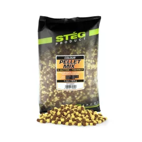  Stég Směs Pelet 5mm Kyselina máselná-Tygří ořech Peleta 800gr