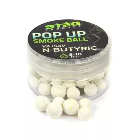   Stég Pop Up Smoke Ball Kyselina máselná 8-10mm Pop Up 10gr