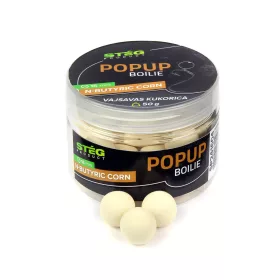 Stég Pop Up Boilies Kyselina máselná 16mm Pop Up 50gr
