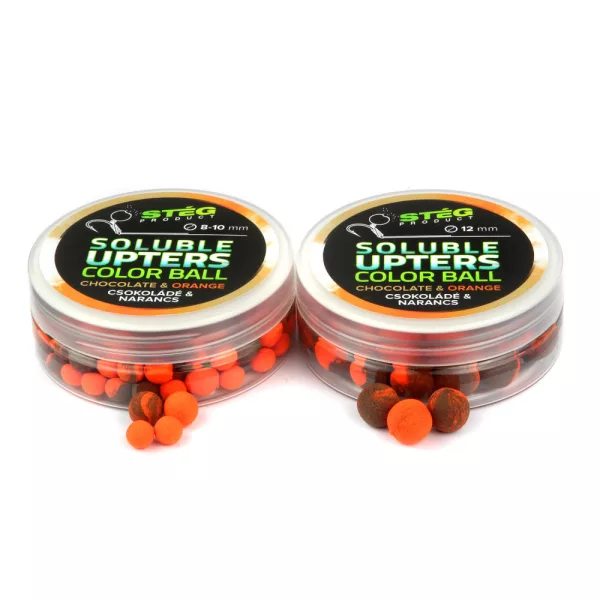 Stég Product Soluble Upters Color Ball Wafter 12mm Čokoláda-Pomeranč 30g