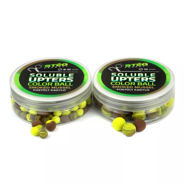 Stég Product Soluble Upters Color Ball Wafter 12mm Uzená mušle 30g