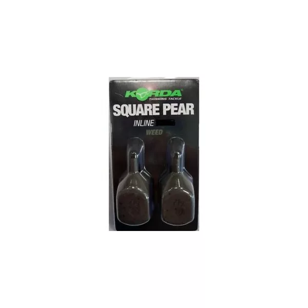 Korda Square Pear Swivel Blistr Kaprové olovo 98gr
