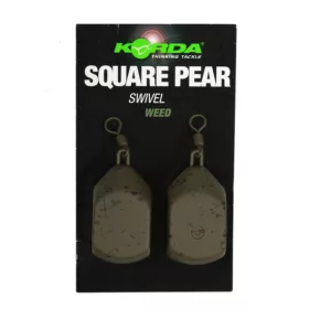 Korda Square Pear Swivel Blistr Kaprové olovo 112gr