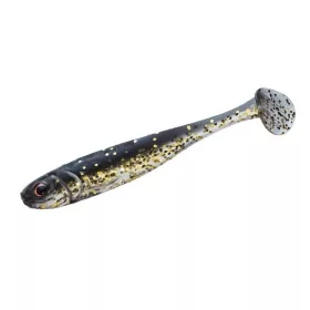   Major Craft Stabi Shad Slim 8,9cm #004 Black Gold Gumová nástraha 4ks