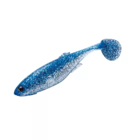   Major Craft Stabi Shad Fat 8,9cm #002 Blue Silver Gumová nástraha 4ks
