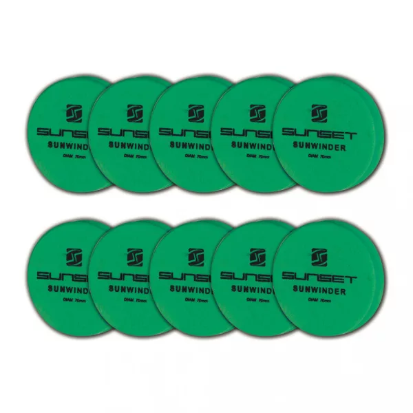 Sunset - SUNWINDER 65MM - GREEN - 10PCS - EVA držák na návazce