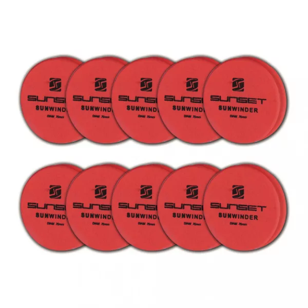 Sunset - SUNWINDER 65MM - ORANGE - 10PCS - EVA držák na návazce