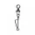 Sunset - TRIANGLE SWIVEL W/ ITALIAN SNAP ST-S-3056 BN N2 30KG X8 - Obratlík s karabinou