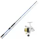 Sunset Sunsquid SW20 240-2 M Prut a Sunlion SW 4503 FD Naviják, Sada pro mořský rybolov