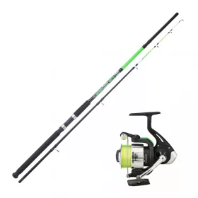   Sunset - SEAVENGER DORADA 240-2 (50/150g) + SEAVENGER SW 5002FD - Sada pro mořský rybolov