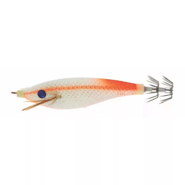 Sunset - SUNSQUID BIG MAMMA PLOVOUCÍ 8CM SUPER GLOW ORANGE - Jig na olihně