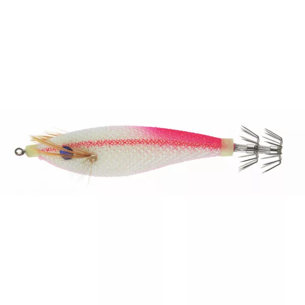 Sunset - SUNSQUID BIG MAMMA PLOVOUCÍ 8CM SUPER GLOW PINK - Jig na olihně