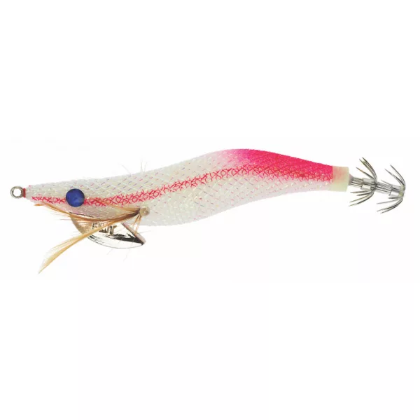 Sunset - SUNSQUID BAD GAMBAS Potápivý 6,5CM SUPER ZÁŘIVÁ RŮŽOVÁ - Nástraha na olihně