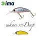 Ima Sukari 37S Deep 3,7cm 3gr 002 Gold Black Wobler