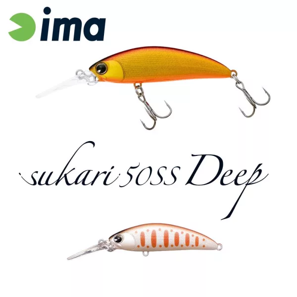 Ima Sukari 50SS Deep 5cm 5gr 126 Perlově bělavý Vobler