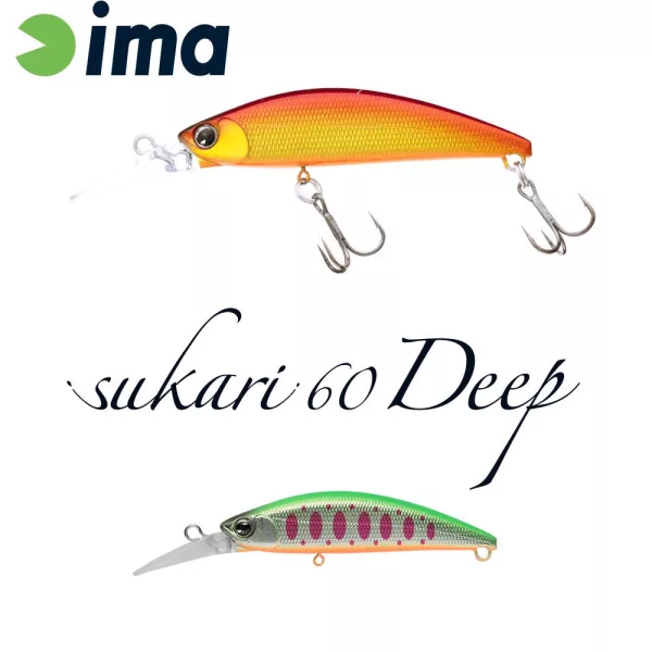 Ima Sukari 60 Deep 6cm 8gr 005 Mebuki Wobbler