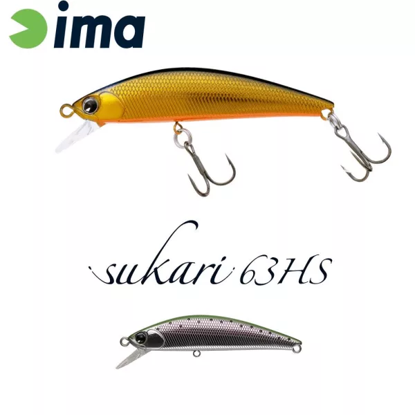 Ima Sukari 63HS 6,3cm 8gr 017 Rainbow Trout Wobler