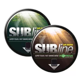   Korda Subline Ultra Tough 1000m - Brown 15lb - monofilní hlavní vlasec na kapry