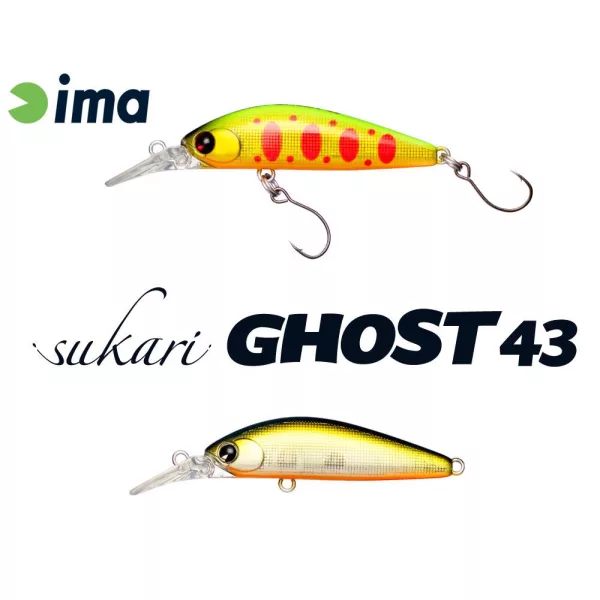Ima Sukari Ghost 43SU 4,3cm 2,4gr 003 Classic Wobler