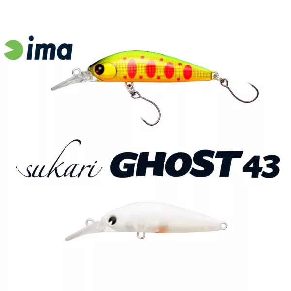 Ima Sukari Ghost 43SU 4,3cm 2,4gr 011 EggSuot Wobbler