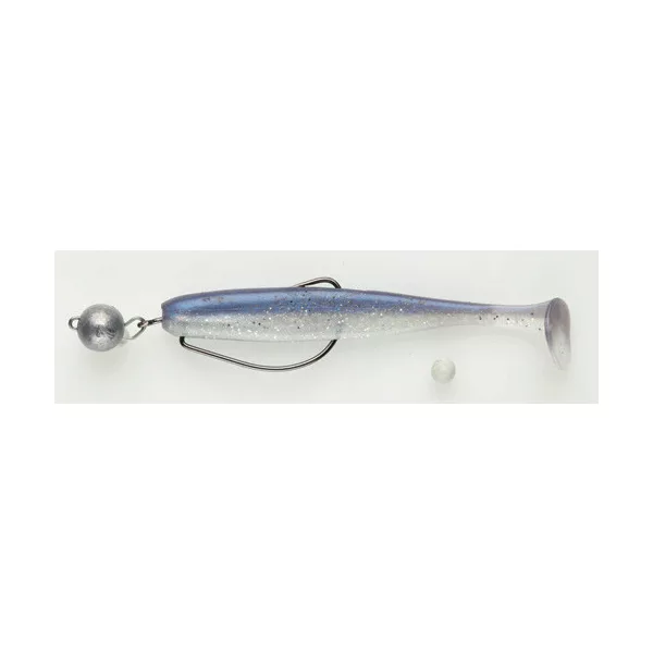Swimy Čeburaška Pompei Shad Rig Gumová nástraha K05 100mm - 7gr - Hotový návazec - Čeburaška olovo - Předmontováno