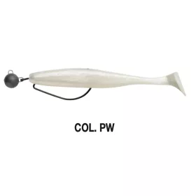   Swimy Čeburaška Pompei Shad Rig Gumová nástraha PW 100mm - 7gr - Hotový návazec - Čeburaška olovo - Předmontováno