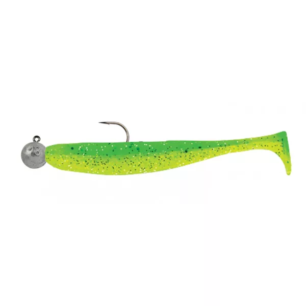 SWIMY Pompei Shad s jigovou hlavou Gumová nástraha K014 100mm - 7,5gr - Ready Rig