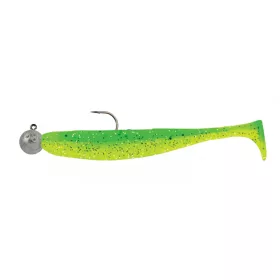   SWIMY Pompei Shad s jigovou hlavou Gumová nástraha K014 75mm - 5gr - Ready Rig