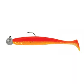   SWIMY Pompei Shad s jigovou hlavou Gumová nástraha K040 75mm - 5gr - Ready Rig