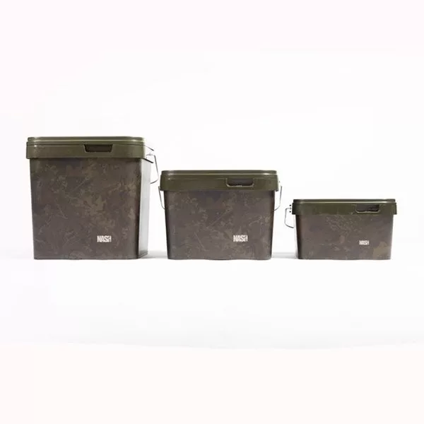 Nash Spot On Obdélníkový Camo 5L Kbelík