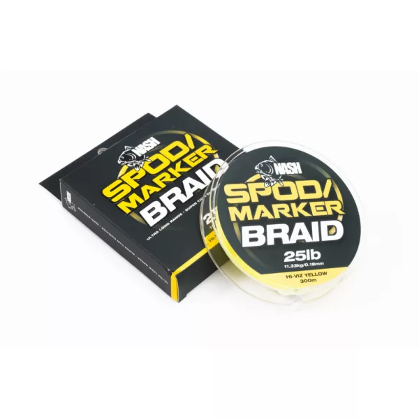 Nash Spod & Marker Braid Lo Viz Vlasec Zelený