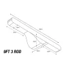 Nash Ops Soft Protect 3 Obal na pruty 120cm