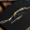 Nash Tube Blow Back Rig Velikost 6 Háček s protihrotem, s očkem