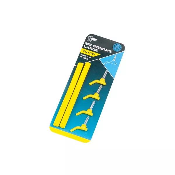 Nash Zig Screws Large Yellow Hrot na nástrahu