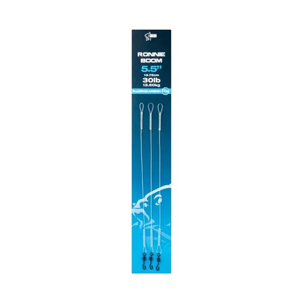 Nash Ronnie Boom 14cm Fluorocarbon Návazec 3ks