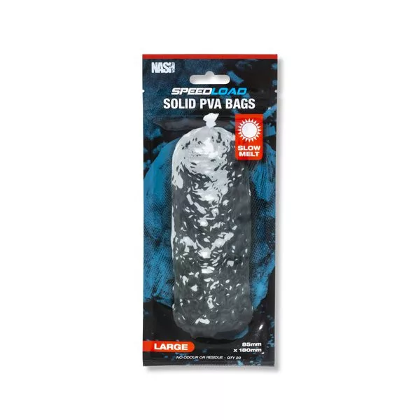Nash Speedload Solid Velké Pomalu rozpustné PVA Sáček 20ks
