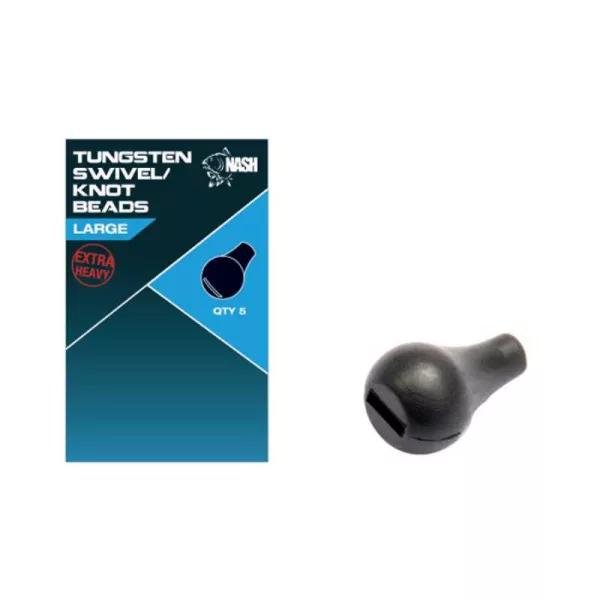 Nash Tungsten Swivel/Knot Bead Malá zatížená ochrana uzlu