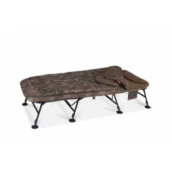 Nash MF60 Indulgence SS4 5 Season Sleep System Mk II 6 nohou 212x83cm Lehátko pro lov kaprů